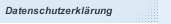 Datenschutzerklärung